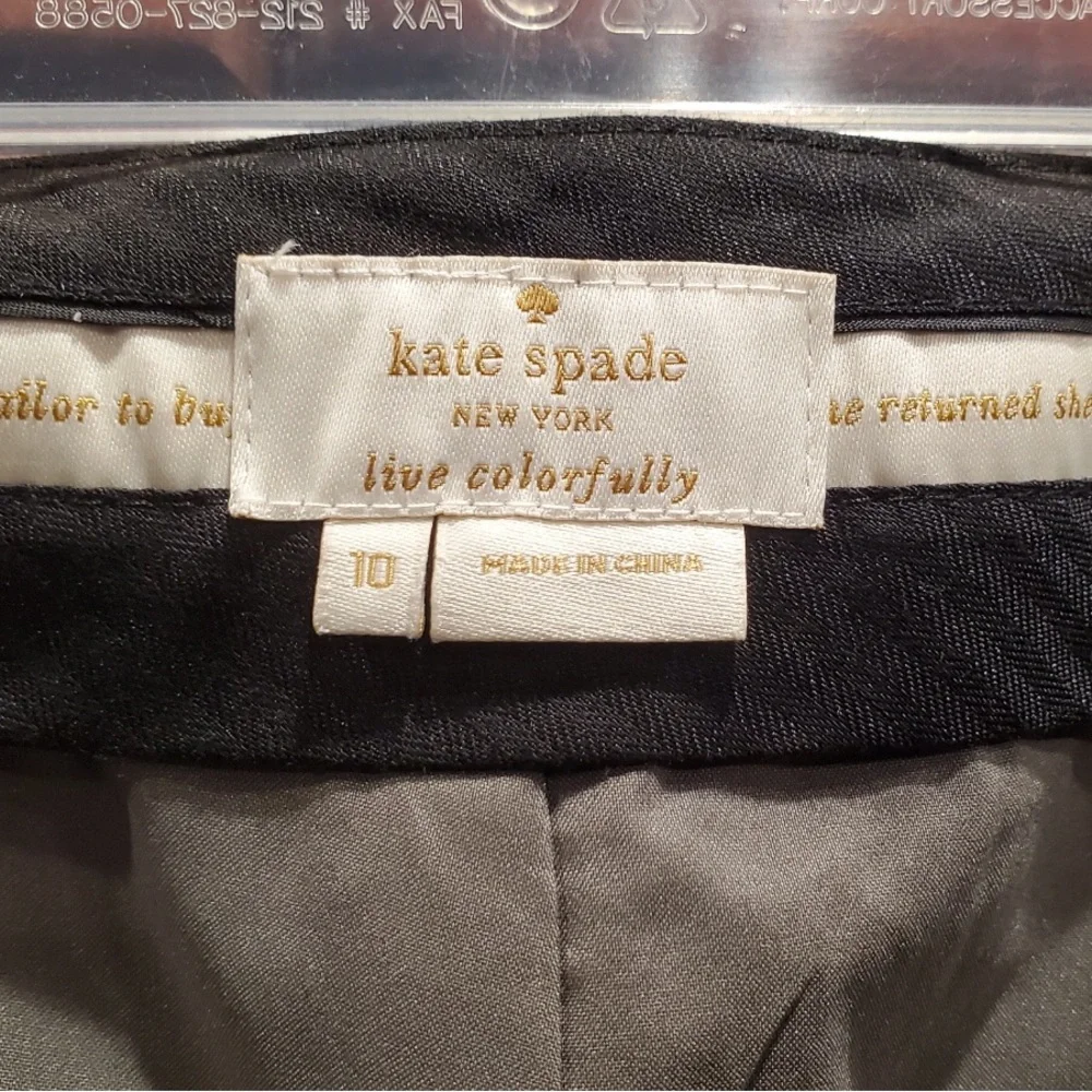 KATE SPADE 100% WOOL GRAY PANT. Sz.10